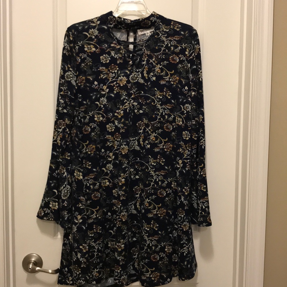 Navy blue tunic